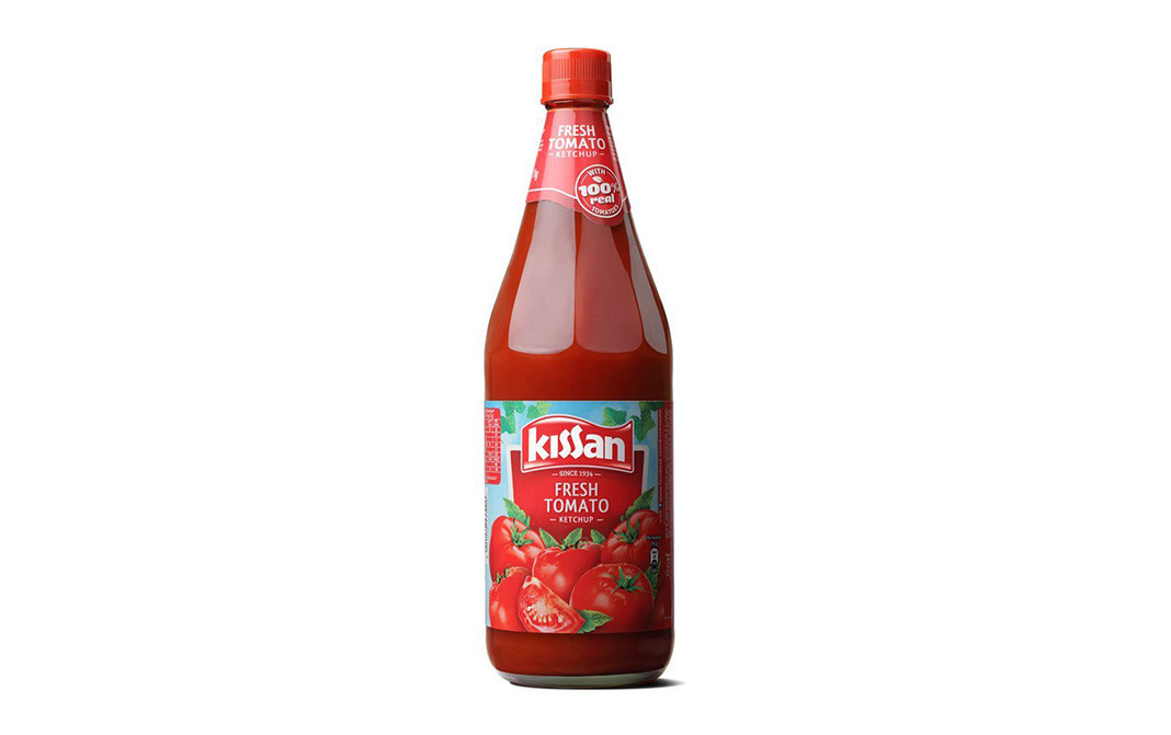 Kissan Fresh Tomato Ketchup    Glass Bottle  1 kilogram